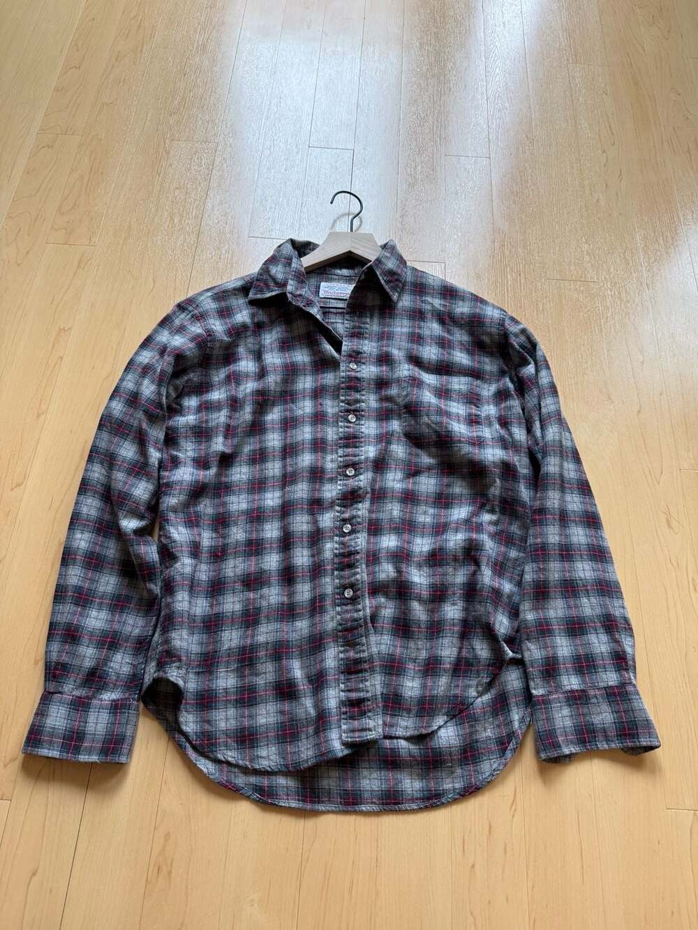 80s Viyella for Burberrys Plaid Wool Blend flannel